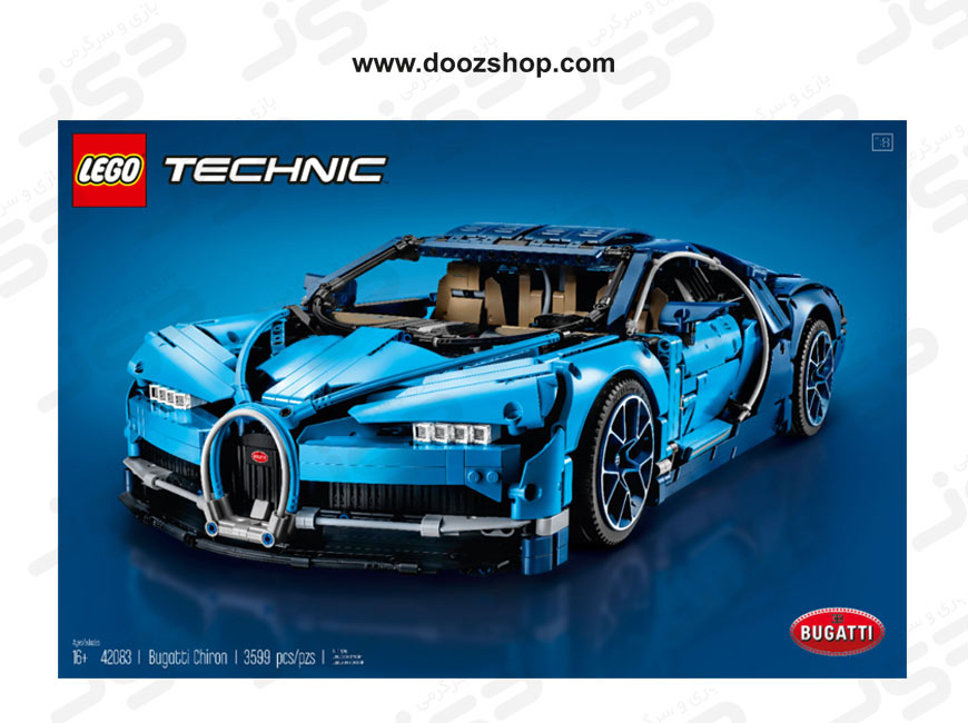 ست لگو سری تکنیک طرح بوگاتی شرون - 42083 Lego Technic Bugatti Chiron